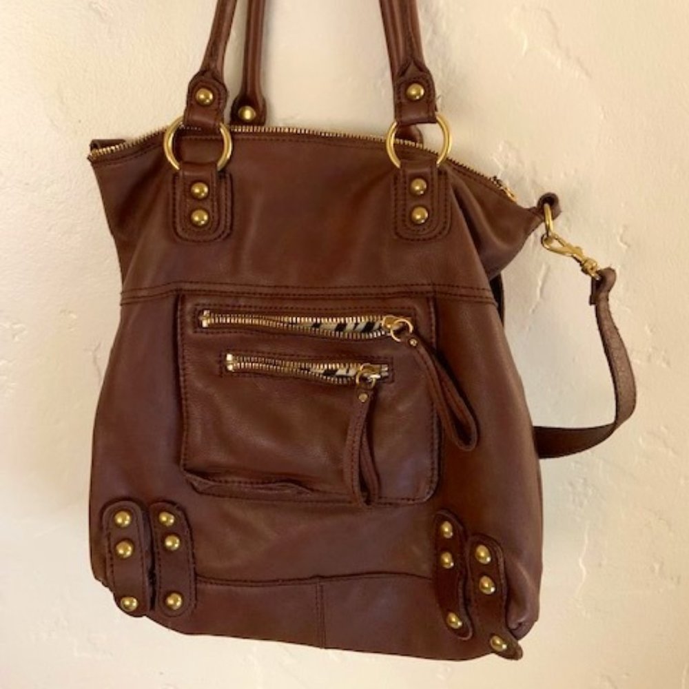 Linea Pelle Dylan Satchel/Handbag/Tote